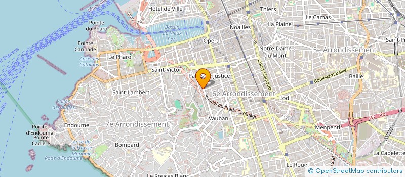 localisation de l'entreprise SCI PONTETS LAUGIER à MARSEILLE