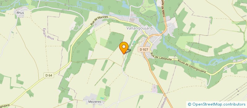 localisation de l'entreprise SCI PONTFORT  VALLANGOUJARD