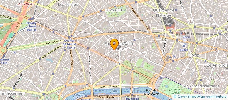 localisation de l'entreprise SCI PONTHIEU 4EME  PARIS