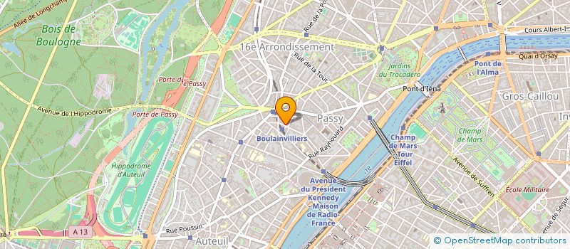 localisation de l'entreprise SCI PONTHIEU 51  PARIS