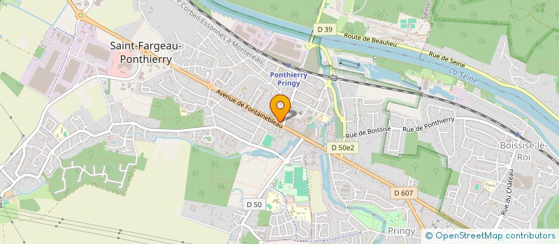 localisation de l'entreprise SCI PONTHY à SAINT-FARGEAU-PONTHIERRY