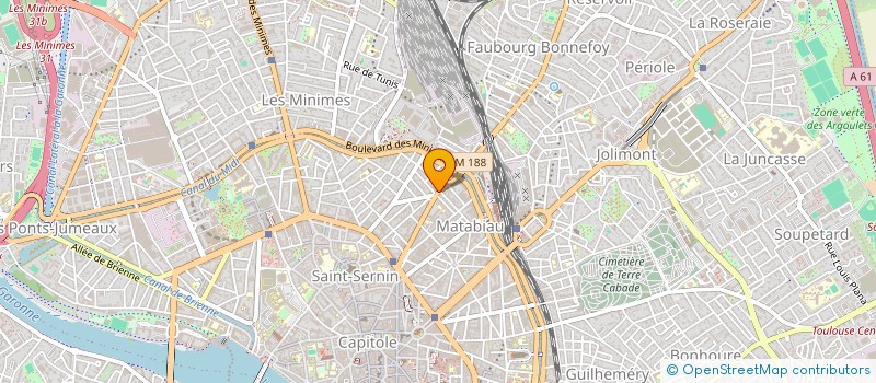 localisation de l'entreprise SCI PONTIAC à TOULOUSE