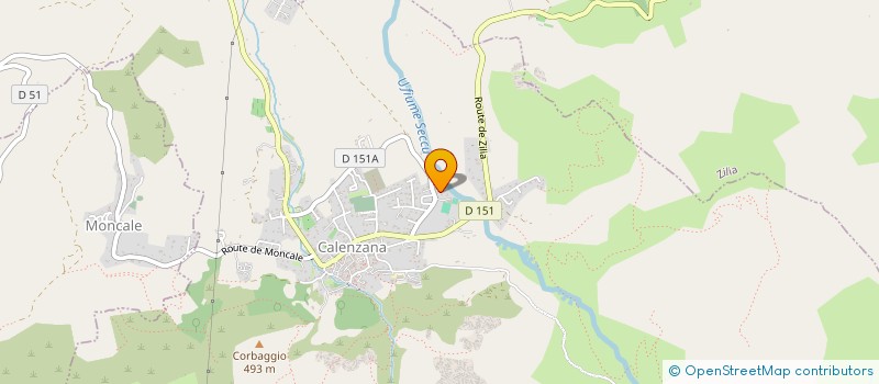 localisation de l'entreprise SCI PONTICELLO à CALENZANA