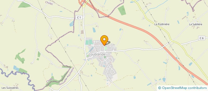 localisation de l'entreprise SCI PONTOIRE  MAULEON