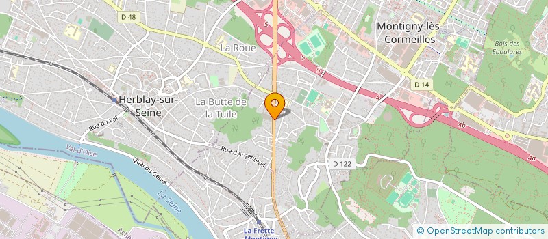 localisation de l'entreprise SCI PONTOISE à MONTIGNY-LES-CORMEILLES
