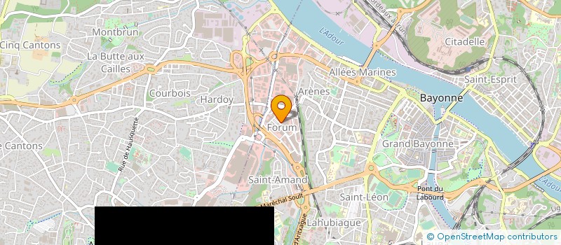 localisation de l'entreprise SCI PONTOTS II à BAYONNE