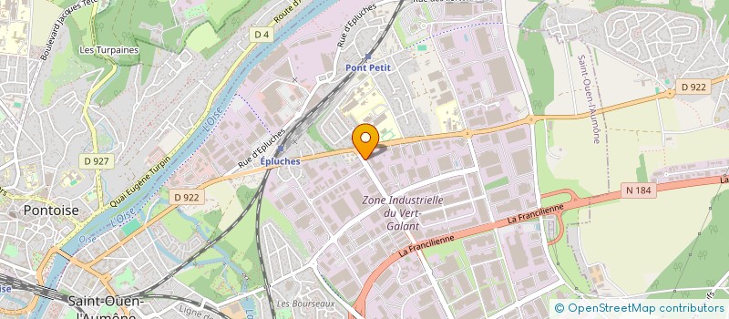 localisation de l'entreprise SCI PONTS DU GALANT à SAINT-OUEN-L'AUMONE