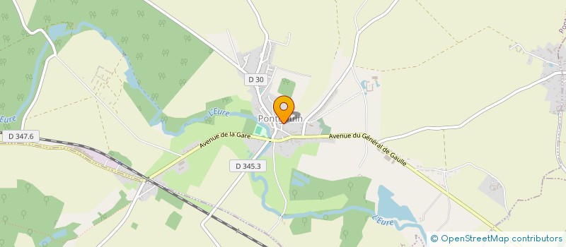 localisation de l'entreprise SCI PONY à PONTGOUIN