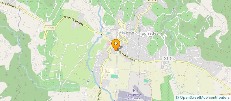 localisation de l'entreprise SCI PONY  FAYENCE