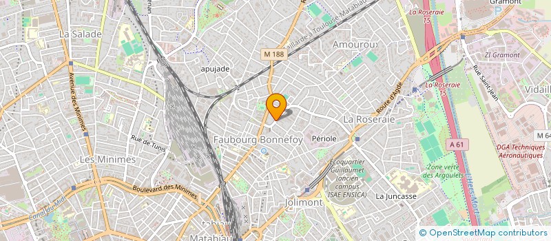 localisation de l'entreprise SCI POOKIE à TOULOUSE