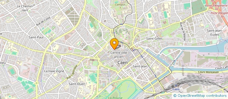 localisation de l'entreprise SCI POPOT - LAMERANT à CAEN