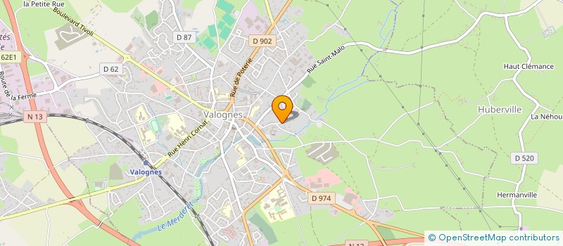 localisation de l'entreprise SCI POPPIES & PHILIBERT  VALOGNES