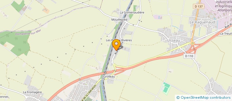 localisation de l'entreprise SCI POPSESTATE  SAINTE-SOULLE