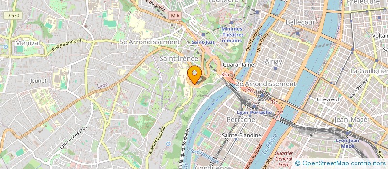 localisation de l'entreprise SCI POPY  LYON