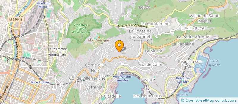localisation de l'entreprise SCI PORCASSI  NICE