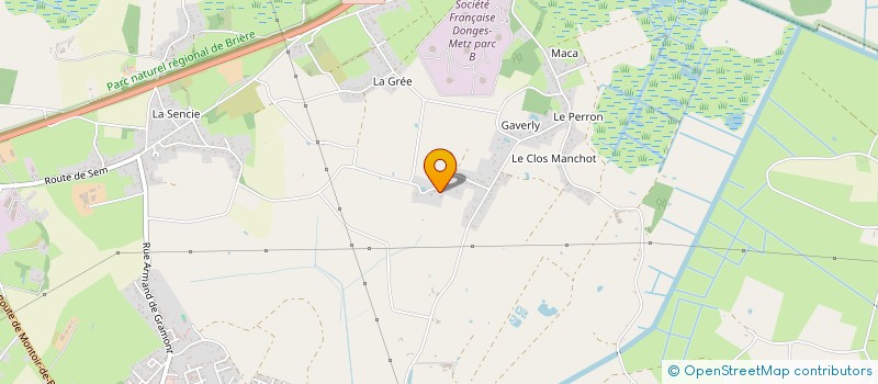 localisation de l'entreprise SCI PORCHER  DONGES