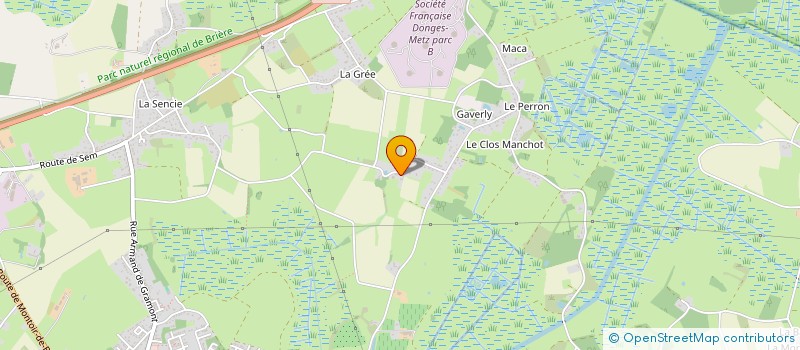 localisation de l'entreprise SCI PORCHER JGC  DONGES