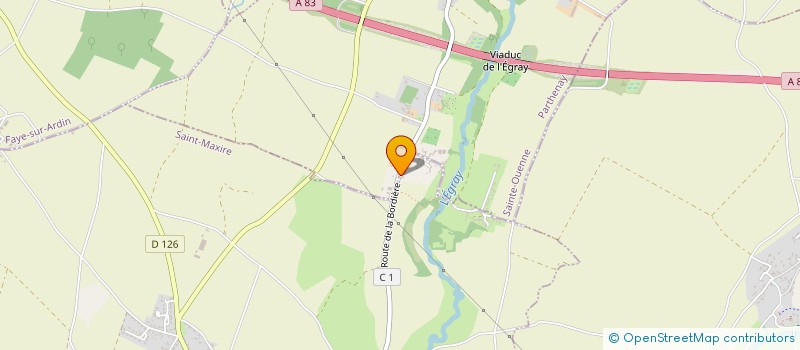 localisation de l'entreprise SCI PORCIBOU  GUJAN-MESTRAS