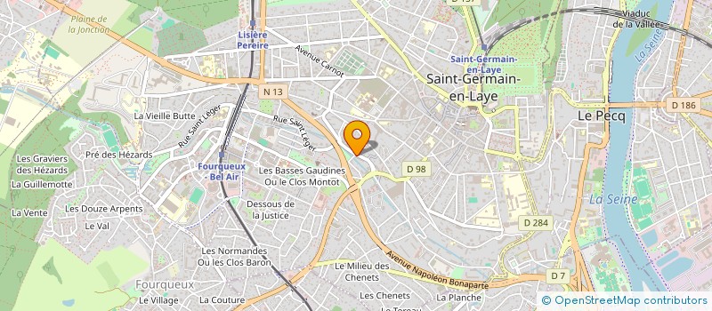 localisation de l'entreprise SCI POREL  SAINT-GERMAIN-EN-LAYE