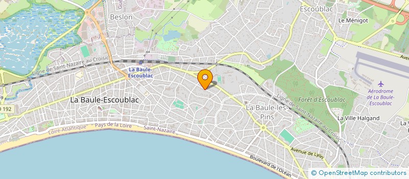 localisation de l'entreprise SCI PORNICHET JA  LA BAULE-ESCOUBLAC