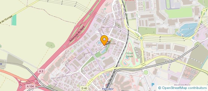 localisation de l'entreprise SCI PORNICIMMO  ROISSY-EN-FRANCE