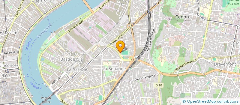 localisation de l'entreprise SCI PORORI  BORDEAUX