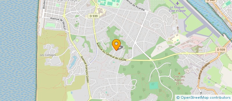 localisation de l'entreprise SCI ,PORQUET IMMOBILIER  CUCQ