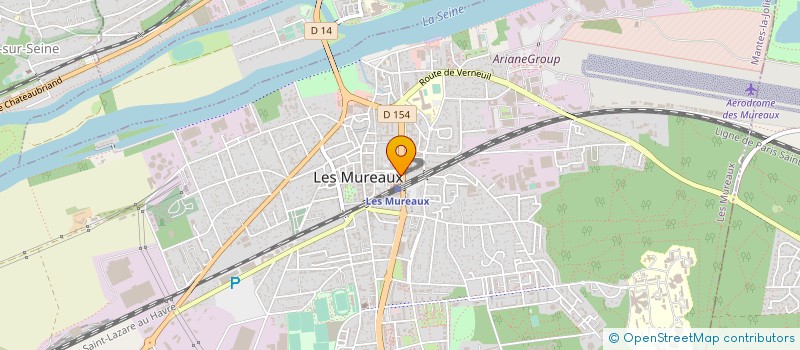 localisation de l'entreprise SCI PORSAN à LES MUREAUX