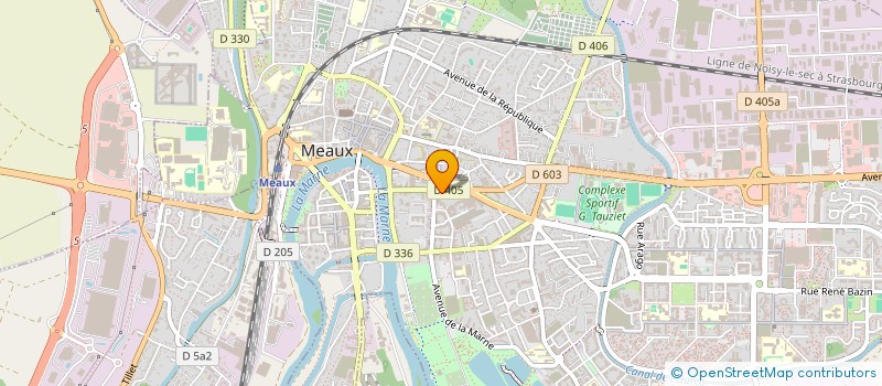 localisation de l'entreprise SCI PORSCAN à MEAUX