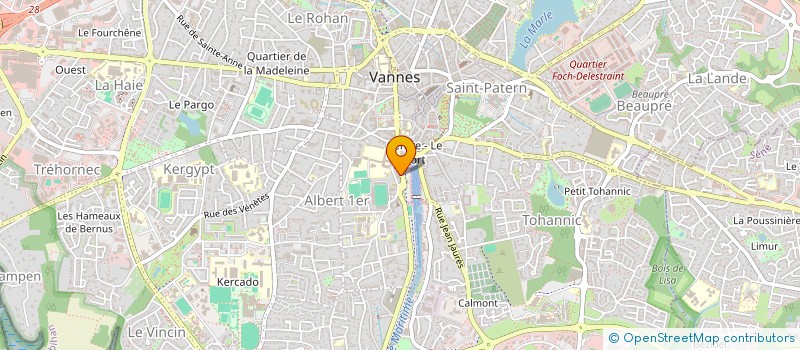 localisation de l'entreprise SCI PORT AR STREAT à VANNES