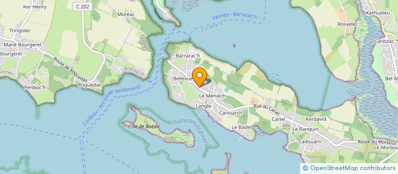 localisation de l'entreprise SCI PORT ARTHUR à SENE