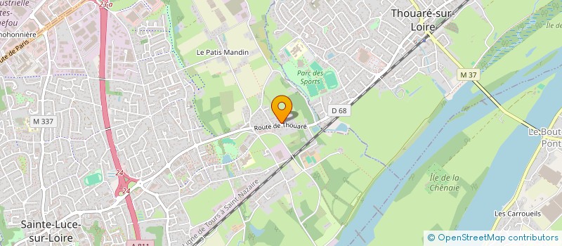 localisation de l'entreprise SCI PORT CORDEMAIS  SAINTE-LUCE-SUR-LOIRE