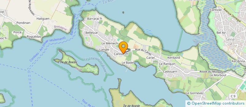 localisation de l'entreprise SCI PORT D'ATTACHE  SENE