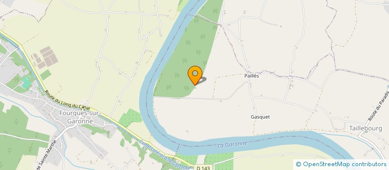 localisation de l'entreprise SCI PORT GENTIL  MARMANDE