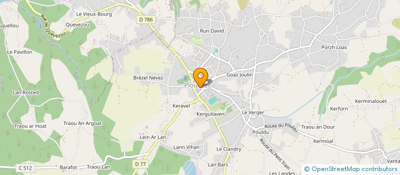 localisation de l'entreprise SCI PORT LAZO  PLOUEZEC