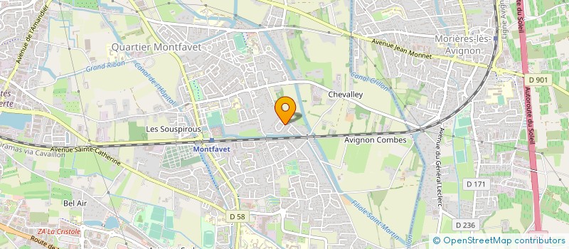 localisation de l'entreprise SCI PORT LEUCATE à AVIGNON