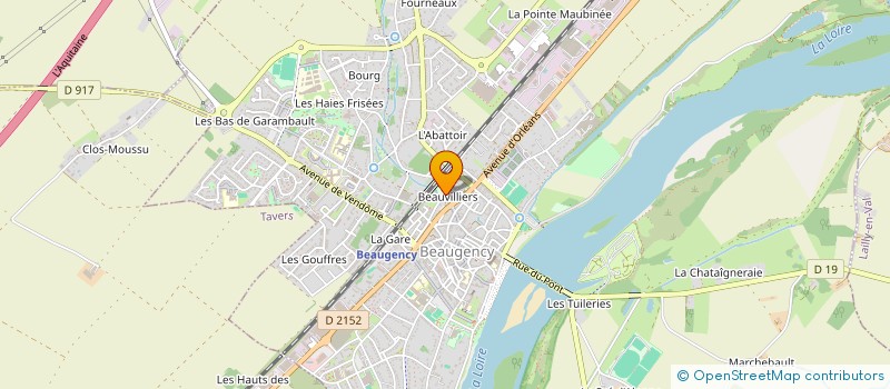 localisation de l'entreprise SCI PORT PICHARD  BEAUGENCY