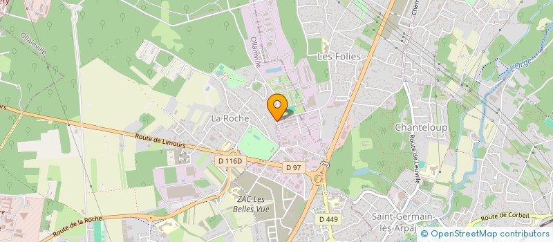 localisation de l'entreprise SCI PORT SUD 96  OLLAINVILLE