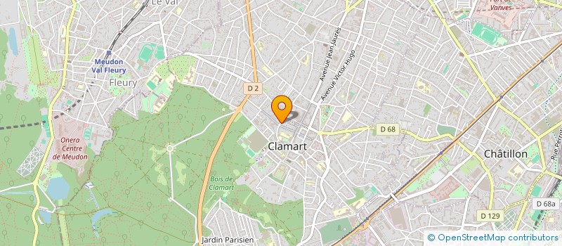 localisation de l'entreprise SCI PORT VILAINE  CLAMART