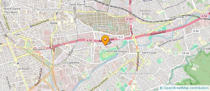 localisation de l'entreprise SCI PORTA à MARSEILLE