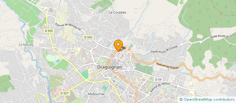 localisation de l'entreprise SCI PORTAIGUIERE à DRAGUIGNAN