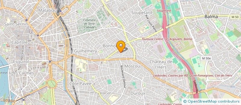 localisation de l'entreprise SCI PORTAITISSA  TOULOUSE