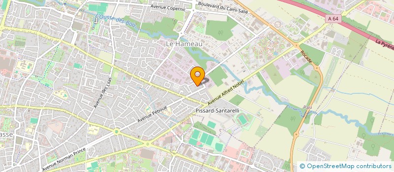 localisation de l'entreprise SCI PORTAL à PAU