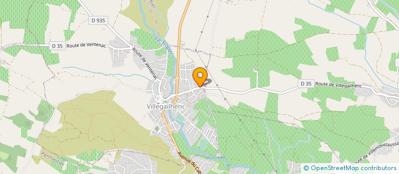 localisation de l'entreprise SCI PORTAL  BAGNOLES