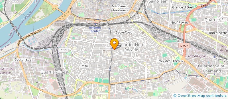 localisation de l'entreprise SCI PORTAL JPC  AVIGNON