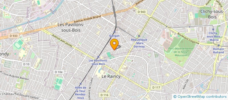 localisation de l'entreprise SCI PORTAL LES 3 FRERES à LIVRY-GARGAN