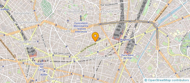 localisation de l'entreprise SCI PORTALIS à PARIS