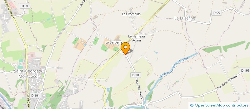 localisation de l'entreprise SCI PORTALIS  SAINT-LO