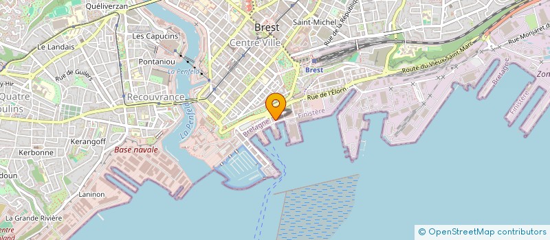 localisation de l'entreprise SCI PORTALIS  BREST