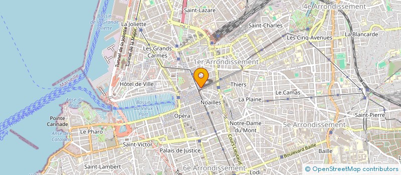 localisation de l'entreprise SCI PORTE D'AIX 77 à MARSEILLE